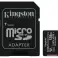 Kingston XC 128GB klasse 10 microSD minnekort + SD-adapter bilde 2