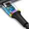 Baseus-kabel Halo-data USB - USB-C Type C 3A 1m svart bilde 3