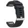 Gumowy pasek Alogy karbon do Garmin Fenix 5/5 Plus/6/6 pro czarny zdjęcie 3