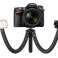 Apexel APL-JJ07 Gorilla Tripod Tripod Phone Holder 1/4 Blu Camera image 6