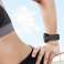 Correa de goma suave Alogy para Samsung Gear S3 / Watch 46mm negro (22mm) fotografía 3