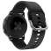 Correa de goma suave Alogy para Samsung Gear S3 / Watch 46mm negro (22mm) fotografía 1