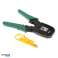 Pince à sertir professionnelle pour fiches modulaires 8P8C/RJ45, 6P6C/RJ12, 6P4C/RJ11 photo 1
