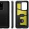Міцний броньовий чохол Spigen для Samsung Galaxy S20 Ultra Black зображення 2