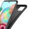 Silikonikotelo Alogy ohut kotelo Samsung Galaxy A71 mustalle kuva 1
