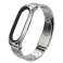 Bracelet V-Style GT band Mijobs for Xiaomi Mi Band 3/4 silver image 1