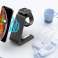 Qi Alogy 3in1 inductieve oplader voor Apple iPhone Watch AirPods foto 6