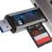 Czytnik kart Baseus Card Reader micro SD TF OTG USB-C USB 3.0 Space Gr foto 2