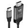Cable adaptador, cable Alogy USB Type-C - HDMI 4k/60Hz 200cm fotografía 1