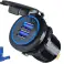 Auto-/Motorrad-Ladeanschluss Alogy 2x USB Q Bild 1