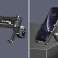 GUB P10 Motorrad Fahrrad Scooter Halter für Telefon Smartphone Schwarz Bild 3
