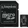 Kingston XC 64GB klasse 10 microSD minnekort + SD-adapter bilde 2