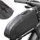 Funda impermeable bolsa alforja de bicicleta para cuadro RockBros AS-019-1 Negro fotografía 1