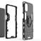 Case Alogy Stand Ring Armor Samsung Galaxy M51 mustalle kuva 3