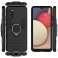 Case Alogy Stand Ring Armor for Samsung Galaxy A02s / A03s 164mm svart bilde 2