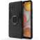 Alogy Stand Ring Armor -kotelo Samsung Galaxy A42 5G mustalle kuva 2
