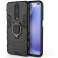 Case Alogy Stand Ring Armor voor Xiaomi Poco X2 zwart foto 2