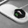 Qi 2in1 Baseus induktív töltő okostelefonhoz és Apple Watchhoz 10W fehér kép 5