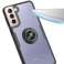 Θήκη Alogy Ring Holder Clear Armor για Samsung Galaxy S21 Plus μαύρο εικόνα 2