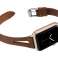 Pasek Leather Strap Alogy skóra do Apple Watch 38/40/41mm Brązowy zdjęcie 1