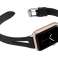 Pasek Leather Strap Alogy skóra do Apple Watch 38/40/41mm Czarny zdjęcie 1