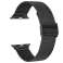 Bracelete milanesa Alogy para Apple Watch 42/44/45/49mm Preto foto 1