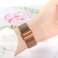 Pulseira milanesa Alogy Strap para Apple Watch 38/40/41mm ouro rosa foto 3