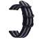 Alogy Strap nylon band voor Huawei Watch GT 2 Pro 22mm Zwart-Grijs foto 1