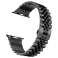 Bransoleta pasek Alogy Steel strap do Apple Watch 42/44/45/49mm Czarna zdjęcie 1