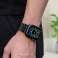 Bransoleta pasek Alogy Steel strap do Apple Watch 42/44/45/49mm Czarna zdjęcie 5