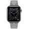 Armbånd Alogy stålrem for Apple Watch 42/44/45/49mm sølv bilde 2