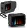Funda de silicona 2en1 Alogy cubierta de lente para GoPro Hero 9/10 Negro fotografía 2