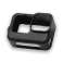 Funda de silicona 2en1 Alogy cubierta de lente para GoPro Hero 9/10 Negro fotografía 4