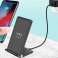 Încărcător wireless Qi FDGAO USB-C Tip C Stand de încărcare 15W fotografia 2