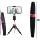 Selfie-Stick Alogy Mini Stativ Stick Einbeinstativ Schwarz Bild 1