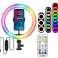 Alogy 10 inch RGB Ring Light for Makeup Photos with Remote Control fotografia 1