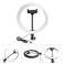 Alogy 10 inch RGB Ring Light for Makeup Photos with Remote Control fotografia 2