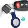 Alogy Silicone Case Keychain with Carabiner for Apple AirTag Granatow image 2