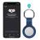 Alogy Silicone Case Keychain with Carabiner for Apple AirTag Granatow image 4