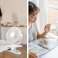 Prenosni backlit fan alogy ventilator z mizo clip US fotografija 5