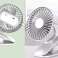 Prenosni backlit fan alogy ventilator z mizo clip US fotografija 6