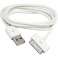 30 pin USB-kabel för iPhone 4 4S 3GS 3G 3 iPod iPad 2 3 - Ersättning bild 1