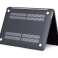 Alogy Hard Case Mat voor Apple MacBook Air 13 M1 2021 Zwart foto 2