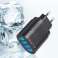 Alogy 4x USB Quick Charge 3.0 2.4A Γρήγορος Φορτιστής Τοίχου Μαύρος εικόνα 6