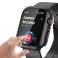 Alogy 2in1 Case + Glas voor Apple Watch 7 41mm Zwart foto 2
