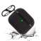 Alogy Nylon Case Beschermhoes voor Apple AirPods 3 2021 Zwart foto 1