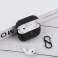 Alogy Nylon Case Beschermhoes voor Apple AirPods 3 2021 Zwart foto 5