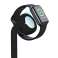 Alogy Qi 2in1 Индуктивное зарядное устройство для Apple iPhone / Apple Watch Черный изображение 4