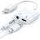 Adapter 2in1 adapter Alogy Lightning Mini Jack 3,5 mm Audio Vit bild 2