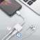 Adapter 2in1 adapter Alogy Lightning Mini Jack 3,5 mm Audio Vit bild 3